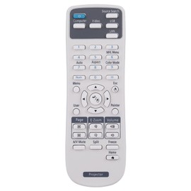 ALLIMITY 218178800 Remote Control Replacement for Epson Projector EH-TW650 EB-X05 EB-U42 EB-W05 EB-980W EB-S41 EB-S41 H842B EB-W41 H987B