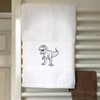 Azeeda 'Tyrannosaurus Rex Dinosaur' Hand/Guest Towel (TL00061135)