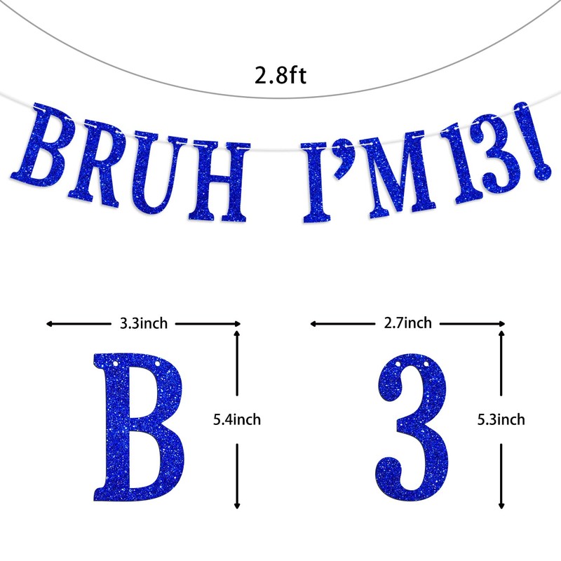Bruh I'm 13 Banner, Cheers to 12 Years/Look at You