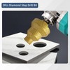 Diamond Step Drill Bit Set (20mm/35mm/50mm) - M10 Thread Hole