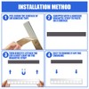 SIXDEFLY Led Motion Sensor Closet Lights 6 Pack, Wireless Under