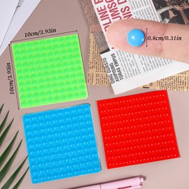 300 Pack Bump Dots for Visually Impaired Low Vision Blind Aids Blind People Tactile Aids Braille Bump Dot Sticker Silicone Braille Sticker Gadgets Impairment Sticky Bumps Raised Tactile Adhesive Dot