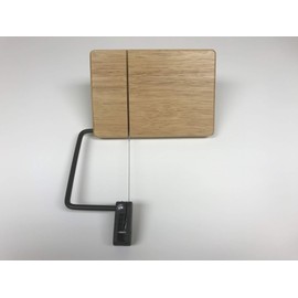 Prodyne Utility Beechwood Cheese Slicer, Brown, 7" x 4 3/4"