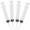 4pcs Disposable Dental Syringe Dental Irrigation Oral Teeth Cleaning Irrigator