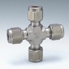 HiLOCK CXA-10M 10 Union Cross Stainless Steel Tube Fitting