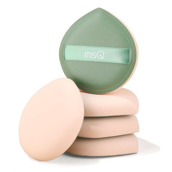 MSQ 5Pcs Makeup Sponge For Foundation Concealer and Powder, Triangle