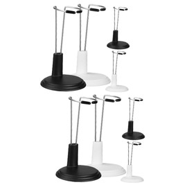 jojofuny 8 Pcs Doll Support Frame Dress Form Mannequin Doll Support Racks Doll Display Holder 18 Inch Doll Stand Doll Holder Doll Stands for 18 Inch Dolls Doll Display Rack Mini Puppet PVC