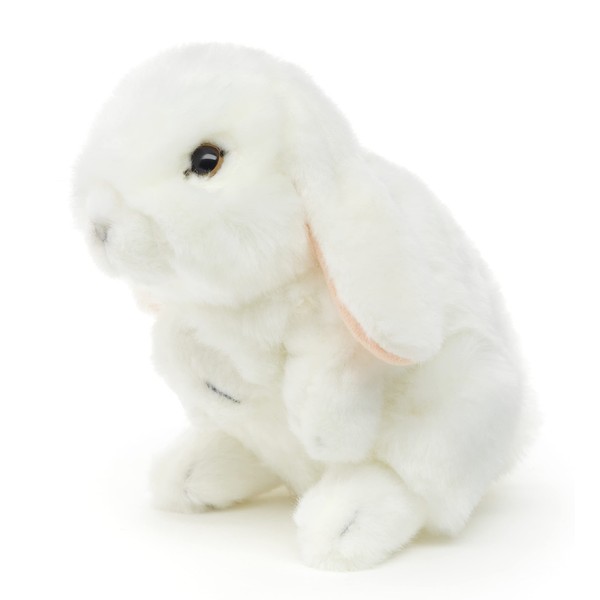 Uni-Toys - Aries rabbit, standing (white) - 18 cm (height)