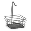 Zeller 27420 Fruit Basket, Metal, Black, Approx. 27 x 27