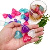 Reusable Ice Cube, 40Pcs Plastic Ice Cubes, Quick-Freeze Easy-to-Clean Refreezable