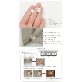 MYmama Tool-Free One-Touch Plus Snaps, 0.5 inch (13 mm), 10 Pairs Plastic Buttons, Snap Buttons (Black)