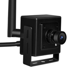 MWRCTV 5MP Mini Support 2.4G/5G WiFi Security Indoor Wireless Camera for Home Security 3.6mm Wide Angle Lens With Metal Shell One-Way Audio Motion Detection Including a 64G Micro SD Card for NVR RTSP