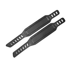 SB DISTRIBUTION LTD (Pack of 4 Pairs - L+R) SBD's Universal Long Pedal Straps for Stationary Bikes | Fits Most Bike Pedals | Heavy Duty Adjustable After Market Straps | Both Sides Slots | by SBD