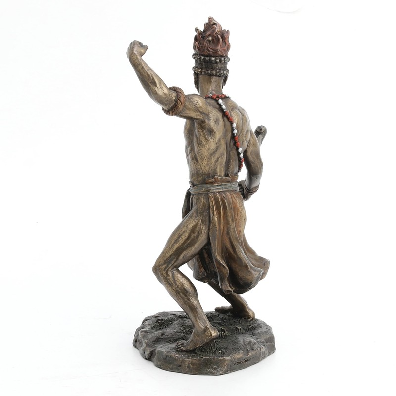 African God of Lightning and War Chango Shango Statue Voodoo