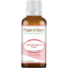 Pink Grapefruit Essential Oil 1 oz / 30 ml 100% Pure Undiluted Therapeutic Grade Cold Pressed from Fresh Grapefruit Peel, Great for Aromatherapy Diffuser, Relaxation and Calming, Natural Cleaner.