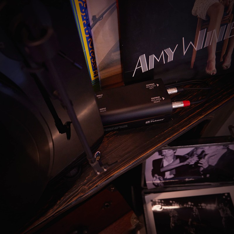 Palmer RIVER enz Passive 2-Channel Line Isolation Box, Unbalanced