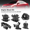 6PCS Engine Motor Mount Set Compatible with Honda Accord 3.0L