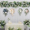 1 Pair Artificial Wedding Arch Flowers Simulation Background Decoration Flowers