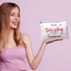 10 Piezas Bolsa de Cosméticos Inspiradora para Niñas y Mujeres