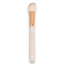 F.A.R.A.H Professional Pro Precision Luxurious Blender Brush 30F - Premium Makeup Brushes (White)