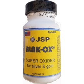 JSP JSP Blak-Ox DRY Black Patina for Silver, Gold, Copper, Brass & Bronze Jewelry