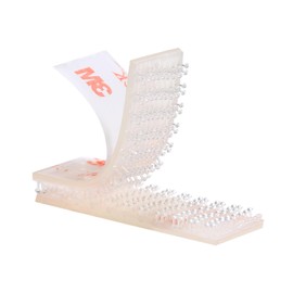 JUMINIZ JUMINIZ 8 Pieces (4 Sets) EZ Pass Mounting Strips with Adhesive for EZ Pass/iPass Illinois/Sunpass Cars Windshield Toll Transponder Holders Dual Lock Sticky Replacement Double Sided Tape Sticker