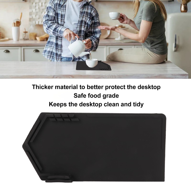 Coffee Tamping Pad Tight Fit Easy Cleaning Food Grade Soft