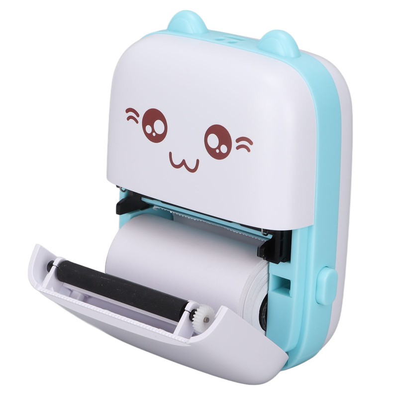 Mini Printer Portable Text Picture Memo Shopping List Label Inkless