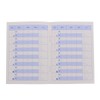Household Goods Blood Pressure Notebook, Rainbow Numerical Formula