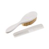 Rotho Babydesign Comb and Brush, from 0 Months, Top, White,