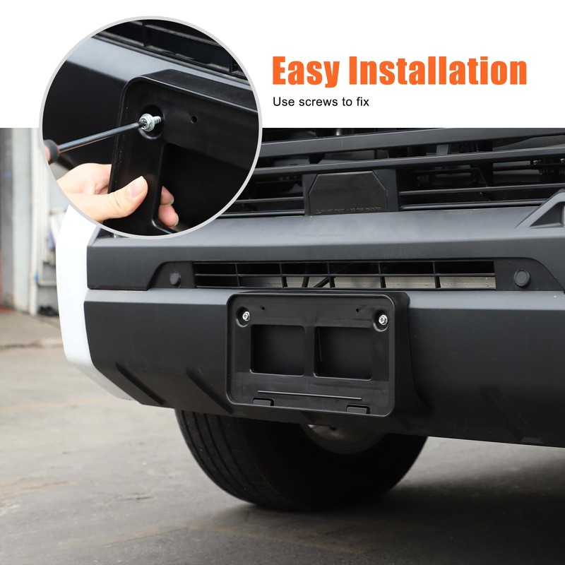 Car Front License Plate Holder Frame for Toyota Tundra 2022-2025,