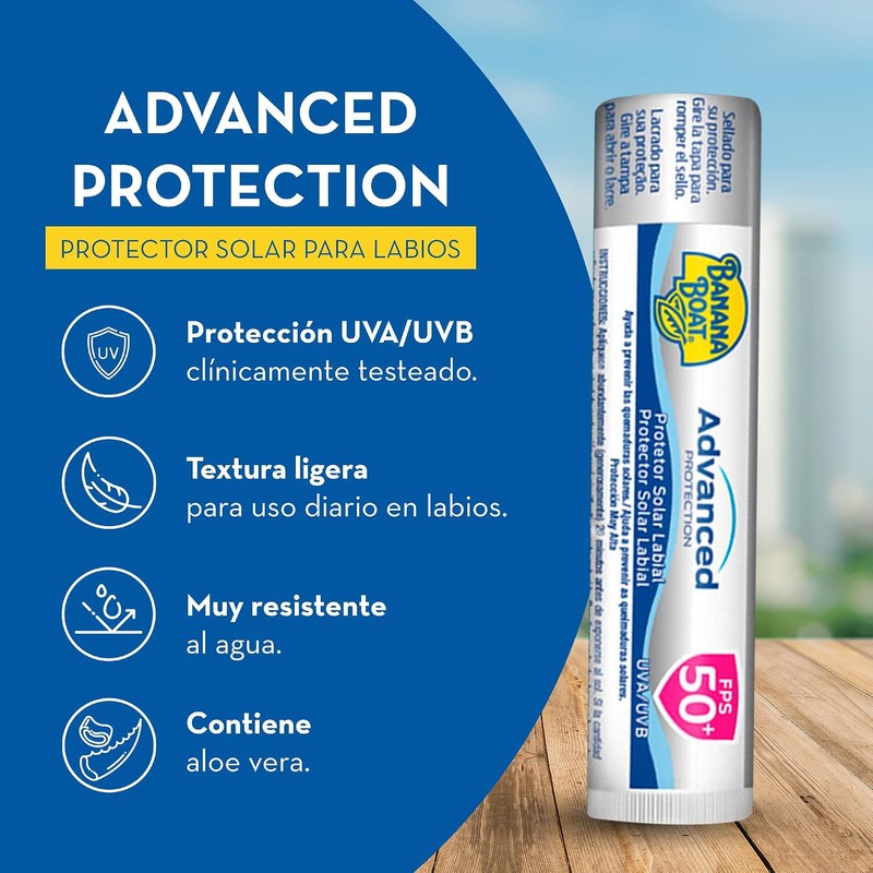 Banana Boat Advanced Protection Labial 50+ FPS 4.25g