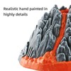 DINOBROS Volcano Toy for Kids 3-5, Mist-spouting Volcano Model with
