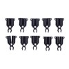 10PCS A-Type Connecting Joint Fixed Clip Plant Supports Fixing Stakes