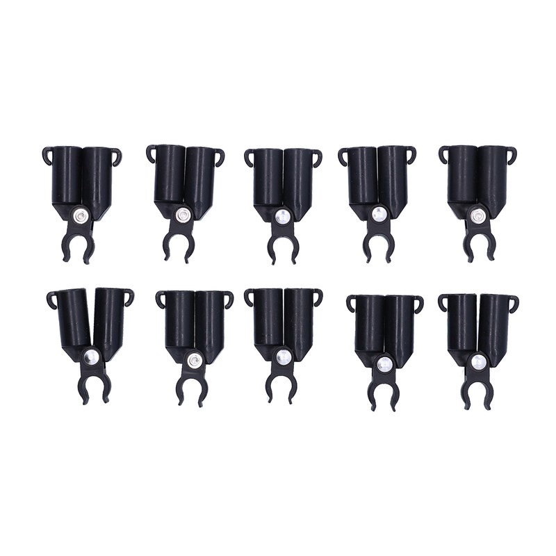 10PCS A-Type Connecting Joint Fixed Clip Plant Supports Fixing Stakes