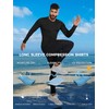 Keismimo Men's UPF 50+ Long Sleeve Compression Shirts UV/SPF Rash