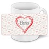 Liebestasse mit Namen Elena und schönem Love-Motiv mit Herzen -