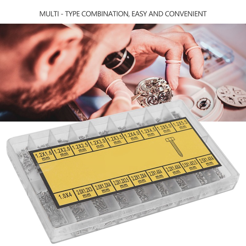 Watch Back Case Screw Watch Back Cover Repairing Screw Box