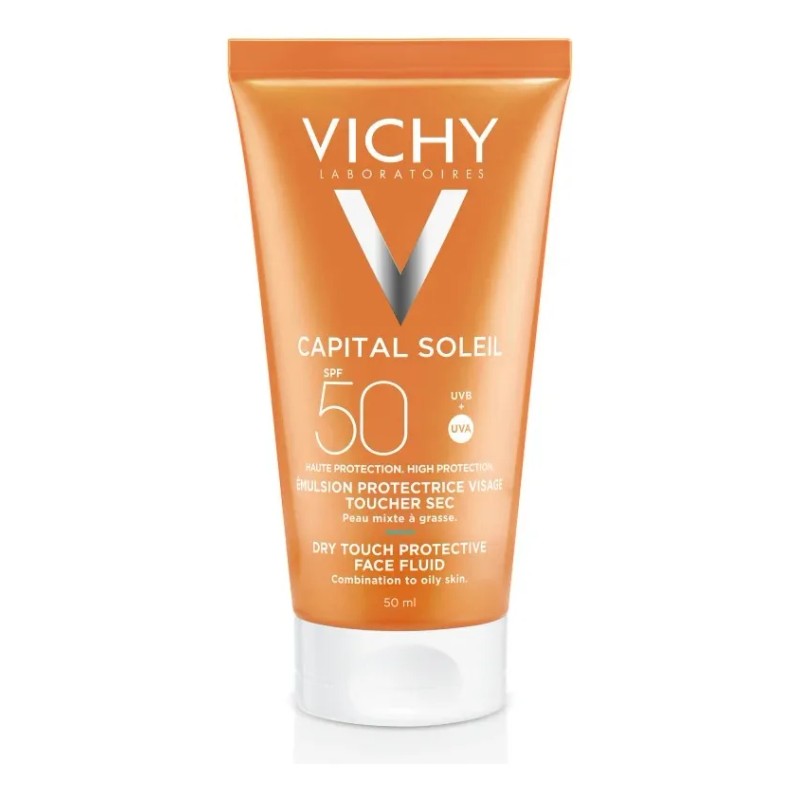 Protector Solar Spf Toque Seco Capital Soleil 50ml Vichy
