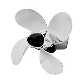 Cobra-Tek Chrome Universal Truck Spin Propeller Hitch Cover – Fits 1.25" & 2" Hitch Receivers for Chevy, Ford, Toyota, GMC, Dodge RAM, Jeep ABS Chrome