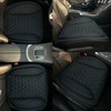 HOMOSTARRY 2 Pack Leather Front Car Seat Cover Bottom Only,