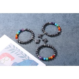 Jovivi Chakra Bracelets for Women Crystal Bracelet Labradorite Gemstone Beaded Bracelet Butterfly Gifts for Women butterfly Jewellery For Women