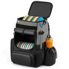 UNIHIMAL Disc Golf Bag, Heavy Duty 600D Polyester, Disc Golf