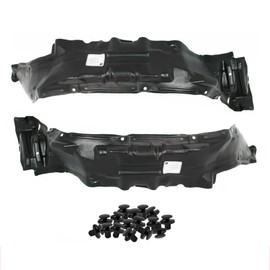 Parts N Go Fender Liner Set w/Clips for 1989-1995 Pickup 4WD Front Driver & Passenger Side Left Right TO1251102 TO1250102 5387689106 5387589106