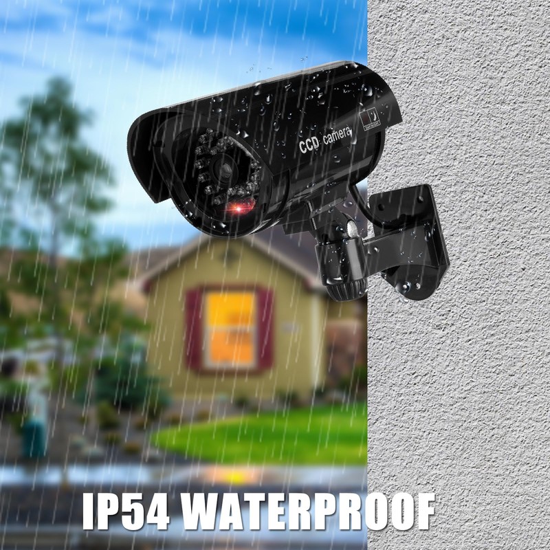 Twilight Garage 2 Packs Dummy Camera CCTV Surveillance System with