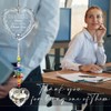 Crystal Suncatcher with Uplifting Thank You Quote - Heartfelt Appreciation