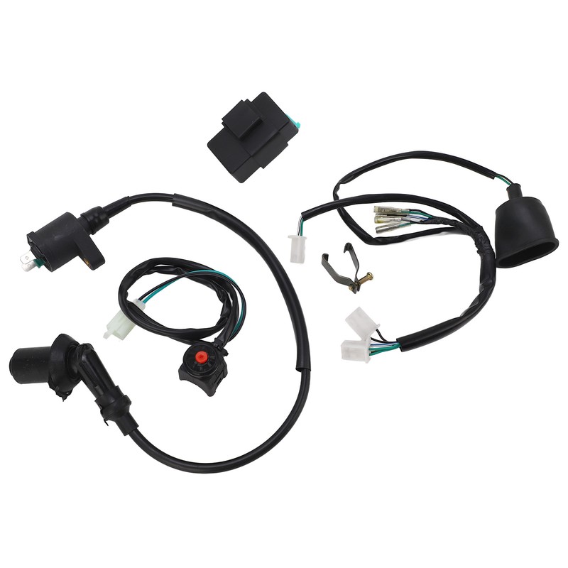 Ignition Coil CDI Wiring Harness with Cut Off Switch Flexible