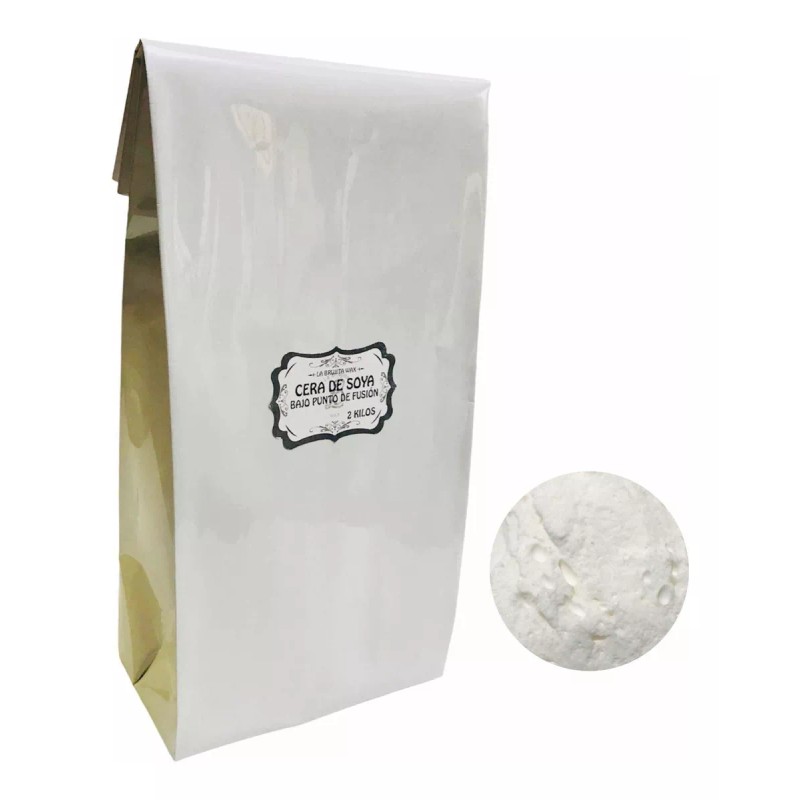 La Brujita Wax Cera De Soya Orgánica Para Velas Aromáticas,