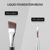 ENERGY Angled Foundation Brush for Liquid Makeup Flat Makeup Brush