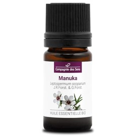 MANUKA (Leptospermum Scoparium) BIO - 5mL - Olio Essenziale di Qualità Premium - 100% Puro, Naturale, chemotipizzato e integrale
